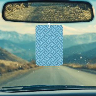 Désodorisant Pour Voiture Sayagata motif, japonais, bleu et bleu bébé