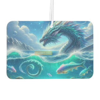 Désodorisant Pour Voiture Scène océanique de Dragon’s Cove — Dragon fantasti