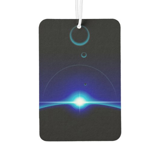 Désodorisant Pour Voiture Scène solaire (Dos)