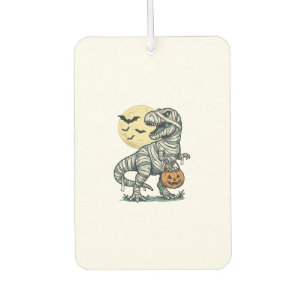 Désodorisant Pour Voiture Seau à bonbons T-Rex momie Halloween vecteur vinta