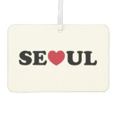 Désodorisant Pour Voiture Séoul Love Heart (Dos)