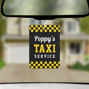 Désodorisant Pour Voiture Service de taxi de Poppy Cadeau de grand-père mi
