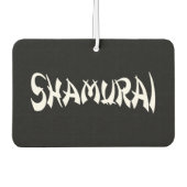 DÉSODORISANT POUR VOITURE SHAMURAI (Devant)