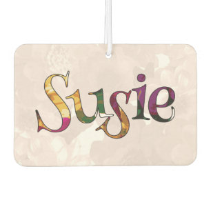 Désodorisant Pour Voiture Sharon Colorful Fun Air Freshener : Concombre-Mint