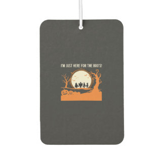 Désodorisant Pour Voiture Silhouette de fantôme de Halloween Boo