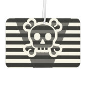 Désodorisant Pour Voiture Simplement Symboles - CRÂNE & OS + vos idées (Dos)