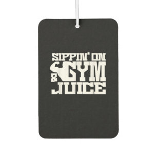 Désodorisant Pour Voiture Sippin Sur Jus De Gym - Les Chemises D'Entraînemen