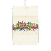 Désodorisant Pour Voiture Skyline de Singapour (Dos)