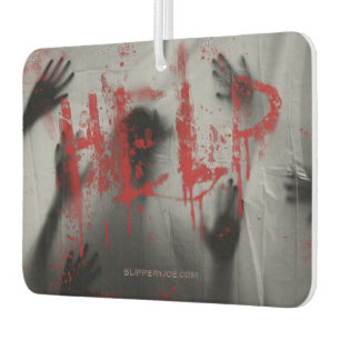 Désodorisant Pour Voiture SlipperyJoe's Happy Halloween LGBTQIA feuille chil