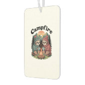 Désodorisant Pour Voiture Sloth camping Team Official campfire (Gauche)