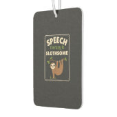 Désodorisant Pour Voiture Sloth Speech Therapist Speech Therapy Pathology T- (Gauche)