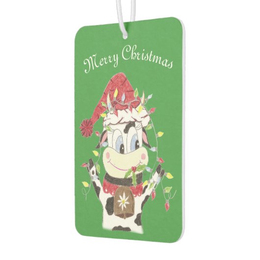 Désodorisant Pour Voiture Snowbell la vache et le rafraîchissant d'air léger (Gauche)