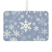 Désodorisant Pour Voiture Snowflakes Personnaliser graphique Arrière - plan  (Dos)