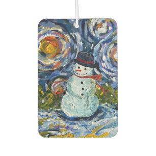 Désodorisant Pour Voiture Snowman Air Freshener