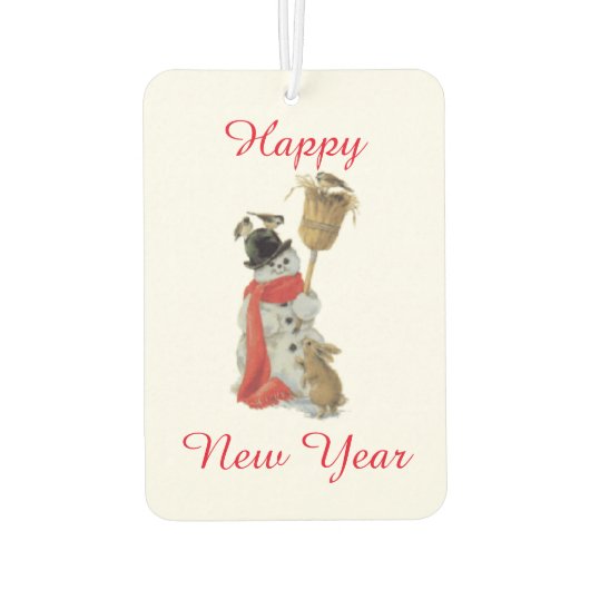 Désodorisant Pour Voiture Snowman Et Ses Amis (Dos)