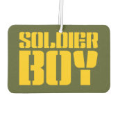 DÉSODORISANT POUR VOITURE SOLDIER GARY (Dos)