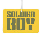 DÉSODORISANT POUR VOITURE SOLDIER GARY (Dos)