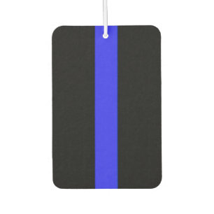 Désodorisant Pour Voiture Soutien de la police Ligne Bleue Mince