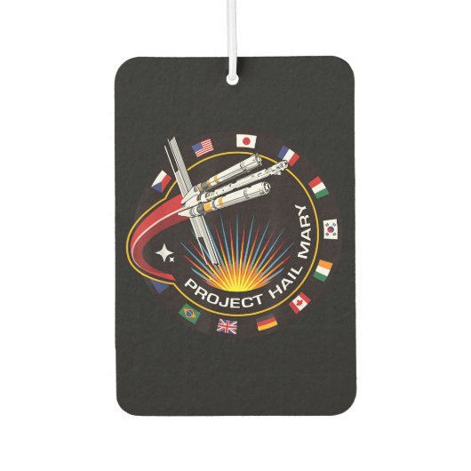 Désodorisant Pour Voiture Space Mission Patch (Devant)