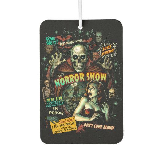 Désodorisant Pour Voiture Spook Show Horror Air Freshener (Devant)