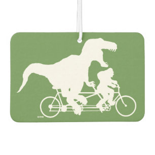 Désodorisant Pour Voiture Squatchin allé faisant un cycle avec T-rex