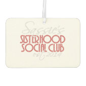 DÉSODORISANT POUR VOITURE SSSC (Dos)