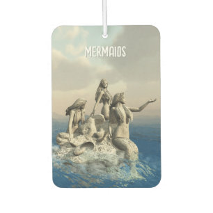 Désodorisant Pour Voiture Statue de sirènes. Personnalisé