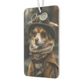 Désodorisant Pour Voiture Steampunk Chihuahua Chien Funny Cadeau Air Freshen (Gauche)