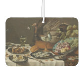 Désodorisant Pour Voiture "Still Life With Turkey Pie" art air frais (Devant)