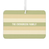 Désodorisant Pour Voiture Stripes Motif sur mesure voiture air frais (Dos)