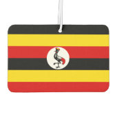 Désodorisant Pour Voiture Stunning Uganda Flag Air Freshener (Dos)