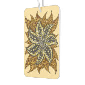 Désodorisant Pour Voiture Style Batik Floral Abstrait africain (Gauche)