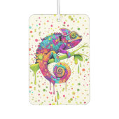 Désodorisant Pour Voiture Style d'aquarelle des teintures Chameleon (Devant)