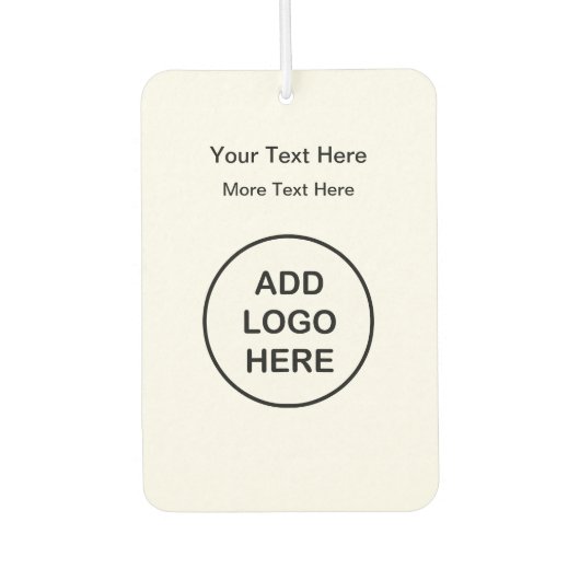 Désodorisant Pour Voiture Style de logo budgétaire Promotion professionnelle (Devant)