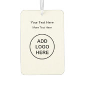 Désodorisant Pour Voiture Style de logo budgétaire Promotion professionnelle (Dos)