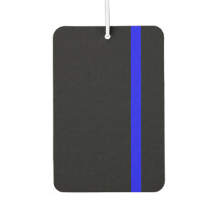 Désodorisant Pour Voiture Style vertical Symbolique Ligne Bleue Mince