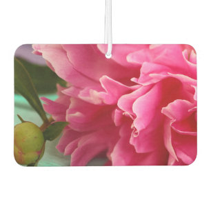 Désodorisant Pour Voiture Stylish Pink Peony Flower Photographie