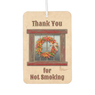 Désodorisant Pour Voiture Sud-Ouest Chili Ristra Wreath Red Window Custom