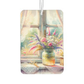 Désodorisant Pour Voiture Sunlit Cottage Window Wildflowers (Dos)
