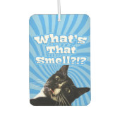 Désodorisant Pour Voiture Super drôle de chat (Devant)