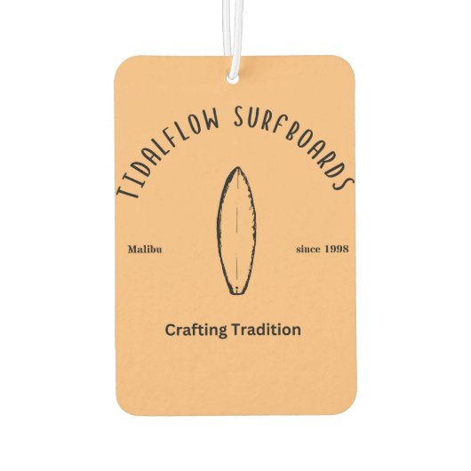 Désodorisant Pour Voiture Surfshop (Dos)