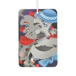 Désodorisant Pour Voiture Surreal Puzzle face voiture Air Freshener