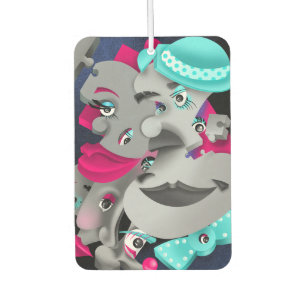 Désodorisant Pour Voiture Surreal Puzzle face voiture Air Freshener
