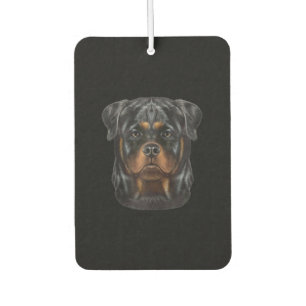 Désodorisant Pour Voiture Sweat - shirt à capuche Zip Face Chien Rottweiler