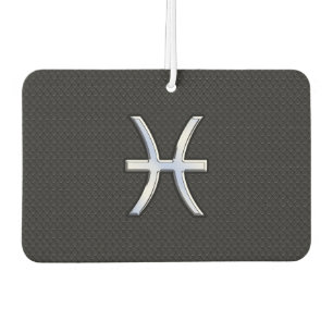 Désodorisant Pour Voiture Symbole de pêche sur le serpent noir style peau