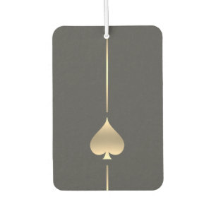 Désodorisant Pour Voiture Symbole minimaliste de l'épée d'or