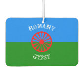 Désodorisant Pour Voiture Symbole officiel du drapeau roumain (Dos)