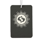 Désodorisant Pour Voiture Symbole zodiaque avec Starburst céleste (Dos)