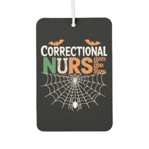 Désodorisant Pour Voiture T-Shi classique de citrouille d'Halloween d'infirm