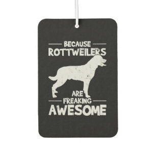 Désodorisant Pour Voiture T-shirt de Rottweiler